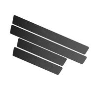 4 Pezzi Auto Battitacco per Renault Zoe 2019-2023, Avant Et ArrièRe Seuils De Porte Battitacci Listelli Sottoporta Protezione DéCoratifs Accessori,H/Black