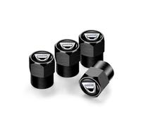 4 Pezzi Auto Cappucci delle Valvole per Dacia Duster Logan Sandero Lodgy Dokker Stepway Mcv 2 Solenza Largus 1300,Tappi Valvole Pneumatici Parapolvere Coprivalvola Pneumatico Sostituzione Accessori