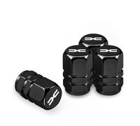 4 Pezzi Auto Cappucci Valvole per Dacia Duster Logan Spring Mcv 2 Dokker Sandero Lodgy Jogger Bigster,Tappo Valvola Pneumatico,Accessori per pneumatici,Tappini gomme auto,Auto Decorazione Accessor