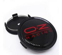 4 Pezzi Auto Coprimozzi Centrale per OZ Racing 74mm Coprimozzo Tappi Coperture Hub Center Wheel Cap Covers Accessori,A