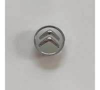 4 Pezzi Auto Coprimozzi per Citroen C5 Tourer 2008-2012,ABS Copricerchi Sostituzione Originale Tappi Mozzo Centrale Ruota con Logo Emblema Antipolvere Accessori Decorazione Auto,B-Silver