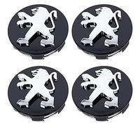 4 Pezzi Auto Coprimozzi per Peugeot 208,56MM,Copri Ruota Coppetta Coprimozzo Impermeabile Antipolvere Parti Accessori Ruote pneumatici,B