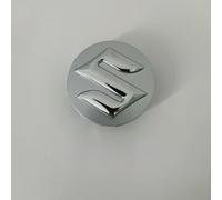 4 Pezzi Auto Coprimozzi Ruota per Suzuki Vitara facelift 2018-2024,Tappi Coprimozzo Tappi Mozzo Centrale Ruota Centrale Copri con Auto Emblema Logo Accessori Styling,Silver-54mm