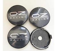 4 Pezzi Auto Coprimozzo Coprimozzi Centrale Compatibile con per OZ 60mm Ruota Accessori,J-60mm
