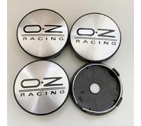4 Pezzi Auto Coprimozzo Coprimozzi Centrale Compatibile con per OZ 60mm Ruota Accessori,L-60mm