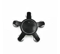 4 Pezzi Auto Coprimozzo per Audi A8L 2011-2016,Coprimozzo Del Centro di Rotella Dell'auto Impermeabile Antipolvere Accessori per Lo Styling Del Logo Dell'Auto,C