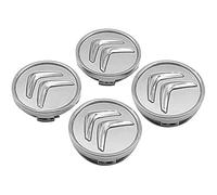 4 Pezzi Auto Coprimozzo per Citroen C4 Cactus 2018-2023,Coprimozzi Copridadi Copribulloni Protezione Ruggine Antipolv Interno Ruota Tappo Accessori