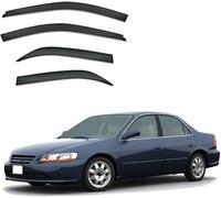4 Pezzi Auto Deflettori Aria per ACCORD MK6 CF/CG 1998-2002, Parapioggia Per Finestrino Deflettori Aria Laterale, Protezione Visiera Parasole