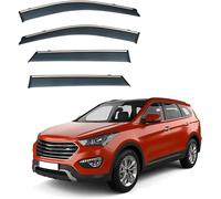 4 Pezzi Auto Deflettori Aria per Hyundai Maxcruz MK3-NC 2013-2020, Parapioggia Per Finestrino Deflettori Aria Laterale, Protezione Visiera Parasole