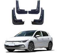 4 Pezzi Auto Parafanghi per VW Golf 8 2020-2024, Anteriore Posteriore Parafango Impermeabile e Resistente Antispruzzo Accessori