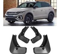 4 Pezzi Auto Parafanghi per VW T-ROC R-Line 2019 2020 2021 2022, Anteriore Posteriore Parafango Impermeabile e Resistente Antispruzzo Accessori