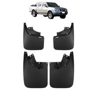 4 Pezzi Auto Parafango per Nissan Navara D22 P300 Pickup 4-D 2008-2014, Impermeabile Paraspruzzi Anteriore Posteriore Parafanghi per Auto Accessori