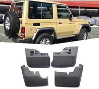 4 Pezzi Auto Paraspruzzi Per Toy-OTA Land Cruiser Lc70 1997-2023, Anteriori Posteriori Impermeabile Paraschizzi Parafanghi Auto Protezione Accessori