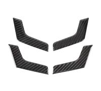 4 Pezzi Auto Porta Interno Maniglia Pannello per W204 Carbonio Fibra Decorazioni