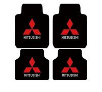 4 Pezzi Auto Tappetini in Pelle, per Mitsubishi L200 2006-2015 Impermeabile Tappeto Antiscivolo Tappetino Interni Protezione Accessori
