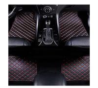 4 Pezzi Auto Tappetini in Pelle, per Nissan Juke F15 2014-2019 Antiscivolo Impermeabile Tappetino, Fodera Protezione Accessori Interni Auto,B