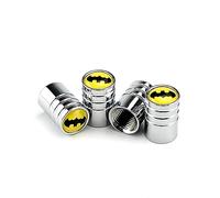 4 Pezzi Auto Valvole Pneumatici,Coprivalvola Antipolvere con Guarnizione,per Batman Alto Across Lgnis Solio Grand,Pressione Stabile Pneumatici Sostituzione