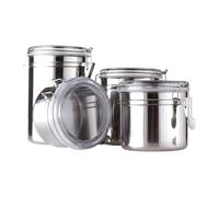 4 pezzi Barattolo per caffè Utensili Barattolo per cereali per snack Noci