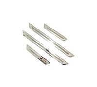 4 Pezzi Battitacco Adesivi in Acciaio Inox per Audi A3 S3 Sportback 8L 8P 8V 8Y,Adesivi Soglia Auto Esterno Piastra Batticalcagno Benvenuto Pedaliera Car Accessori,C/Type C