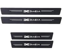 4 Pezzi Battitacco Adesivi Soglie Porte, per Dacia Duster 3 2024 2025 Auto Esterno Piastra Batticalcagno Protezione Porta Soglia Sticker Car Accessori