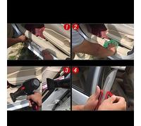 4 Pezzi Battitacco Auto per Honda HR-V HRV 2025 2024-2015 Accessori, Protezione Portiere Auto in Acciaio Inox Protezione Antigraffio per Pedale