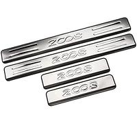 4 Pezzi Battitacco in Acciaio Inox per Peugeot 2008 2014 2015 2016 2017 2018 2019 2020 2021, Protezione Davanzale della Portiera Contro Graffi per Auto, Piastra di Protezione per Battitacco