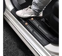 AYBEN 4 Pezzi Battitacco in Fibra di Carbonio, per MG ZS MG3 MG5 MG6 MG7 GT HS Gundam 350 Auto Accessori Protezione Esterna del battiscopa del davanzale della Porta