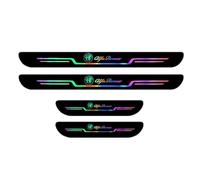 4 pezzi battitacco per davanzale della porta protezioni per bordi della portiera dell'auto per Alfa Romeo 8C Competizione 90 Alfasud Alfetta Arna Brera Giulia Giulietta GT