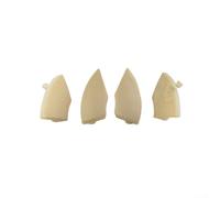 4 pezzi beige pulsanti trim cover, rendendo il processo di rimozione rapido e senza problemi per Fiat 500 Radio CD Button Trim stampi rimozione