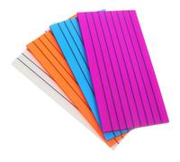 4 Pezzi Blocchetti Adesivi Trasparenti Riutilizzabili Pet Note Autoadesive Colorate per Ufficio e Scuola Misura per Pianificazione e Organizzazione