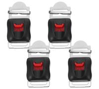 4 Pezzi Blocchi di Chiusura Rapida per Cinturino Sotto il Mento, Adattatori di