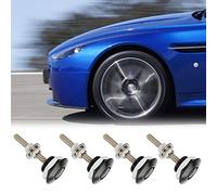 4 pezzi Blocco del Cofano, Universale Pulsante Scatto a Sgancio Rapido per Paraurti, Kit Clip di Bloccaggio del Cofano per Paraurti, Cofani, Targhe Auto o Fai-da-te