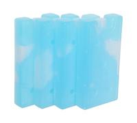4 Pezzi Blocco di Ghiaccio Piccolo 250ml Riutilizzabile | PE Leggero, Controllo della Temperatura, Mantiene Freschi gli Alimenti, Formato 8.5oz per Stagione Calda