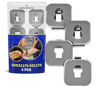 4 Pezzi Boccola per Guide Telescopiche Forno 00631174 631174 per Bosch