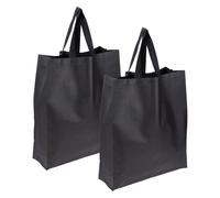 4 Pezzi Borsa Pieghevole In Non 35X12X41 Cm Nero