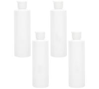 4 Pezzi Bottiglia Sacra Portatile da 250ml in Plastica Bianca | Tappo Anti Perdita, Riutilizzabile per Acqua Santa e Altri Liquidi, Chiesa e Altare Domestico