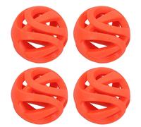 4 pezzi Breathe Right Fetch Ball Dog Chuck Fetch Play Time Medium 6,5 cm