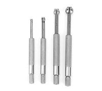 4 pezzi, calibro a sfera regolabile in acciaio al manganese per fori telescopici, range di misura da 3 a 13 mm, strumento di precisione per piccoli fori, fessure e scanalature con