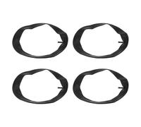 4 Pezzi Camera D'aria Bici, Kit Riparazione, Gomma Nera | Bici da Strada e Bici, Resistente All'usura e Agli Acidi, Facile da Installare