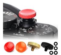 4 pezzi Camera Shutter Button, pulsante di scatto concavo pieno in rame, con vite filettata, scatto morbido, per Fujifilm X100VI X-T30 X-T20 X-T10 X-T5 X-T4 X-T3 X-PRO