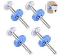 4 Pezzi Cancelli a Pressione per Neonati Aste Filettate, M10 Mandrino Vite Bulloni, Ringhiere di Sicurezza, Viti a Pressione per Cancelletto per Bambini e Recinto