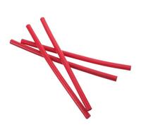 4 Pezzi Candele Rosse per Riparazione Solette Sci e Snowboard in Cera | Graffi sulla Base, Visibilità del Danno, Restauro Superficie, Uso in Resort e Viaggi