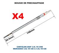 4 Pezzi Candelette di Preaccensione NEWPARTS GE105 Y8002A A0011597101