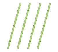 4 Pezzi Cannucce Riutilizzabili, Cannucce Vetro, 8 X 19cm, Viene Fornito per La Pulizia, Adatta per Frullati, Cocktail, Succhi