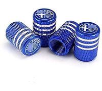 4 Pezzi Cappucci delle Valvole per Alfa Romeo 159 Giulietta Giulia 147 156 Mito Stelvio GT, Tappi Valvole Pneumatici Auto, Tappini Gomme Auto, Coperchio della Valvola del Pneumatico