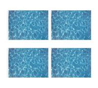 4 Pezzi Carta D'acqua Realistica, Texture Ondulata Plastica | Binari e Paesaggi Fluviali, Leggera da 75g, Effetto Realistico senza Resina