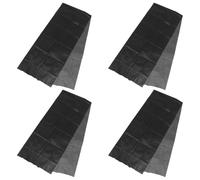 4 Pezzi Carta Nera per Trasferimento Grafite, Disegno e Copia su Legno | Monofacciale, Alta Visibilità e Qualità Uniforme, per arte e Schizzo su Carta Leggera