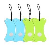 4 Pezzi Carta per zecche per Persone e Cani, Laccio per zecche e Pinza per zecche Bambini - Set per zecche in plastica con Lente d'Ingrandimento (2 Colori) per la rimozione delle zecche