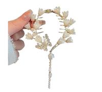 4 pezzi catena da donna nappa farfalla artiglio for capelli copricapo di grandi dimensioni clip for coda di cavallo tinta unita scava fuori(Color6)