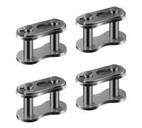 4 Pezzi Catena Principale, Lega di Acciaio Robusti Maglia Principale Catena d'Argento Master Link per Motociclo Mini Bici 50cc 70cc 90cc 110cc 125cc ATV Quad 4 Wheeler Pocket Bike, # 35